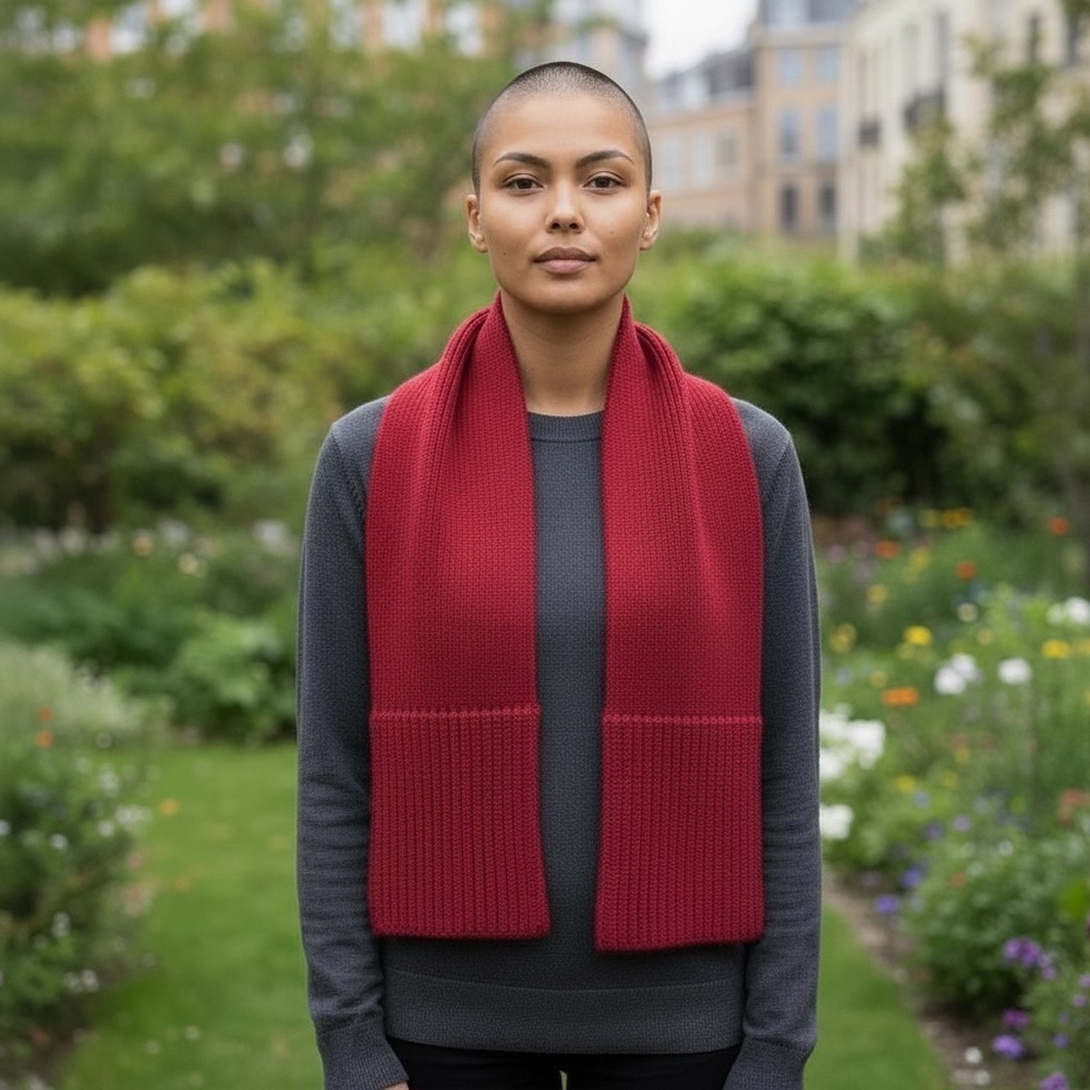 Gap Wool Blend 🧣 Unique Chunky Pattern